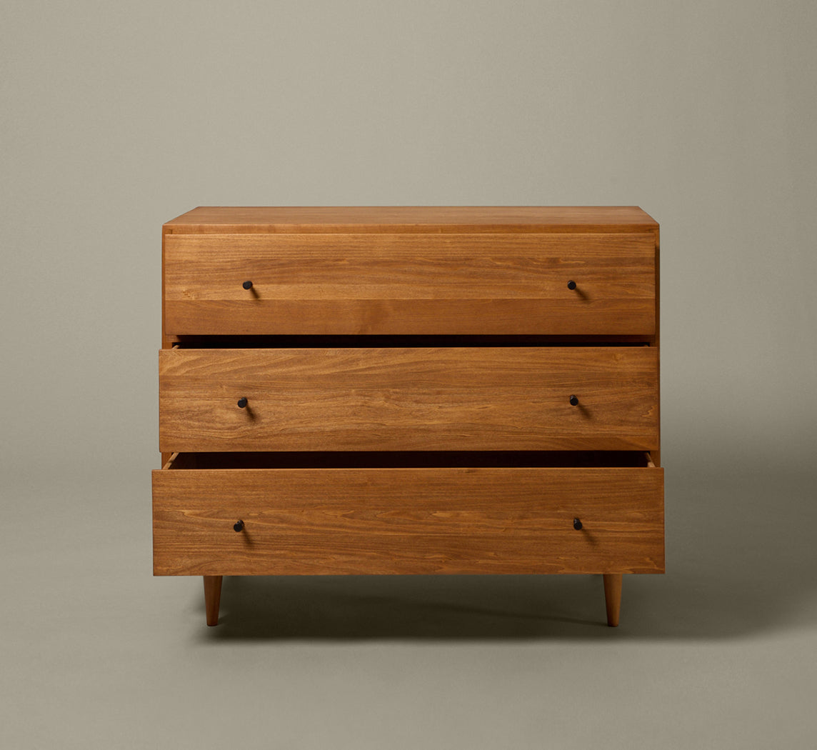 MIDCENTURY CHEST OF DRAWERS IN THE STYLE OF PAUL MCCOBB
