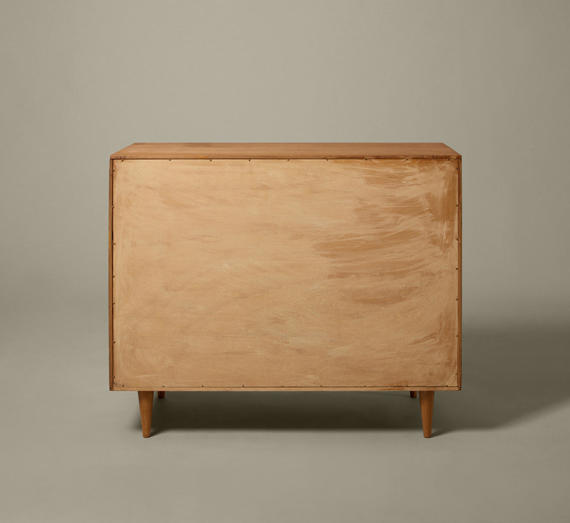 MIDCENTURY CHEST OF DRAWERS IN THE STYLE OF PAUL MCCOBB