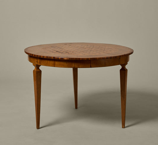 19TH CENTURY ITALIAN PARQUETRY COFFEE TABLE