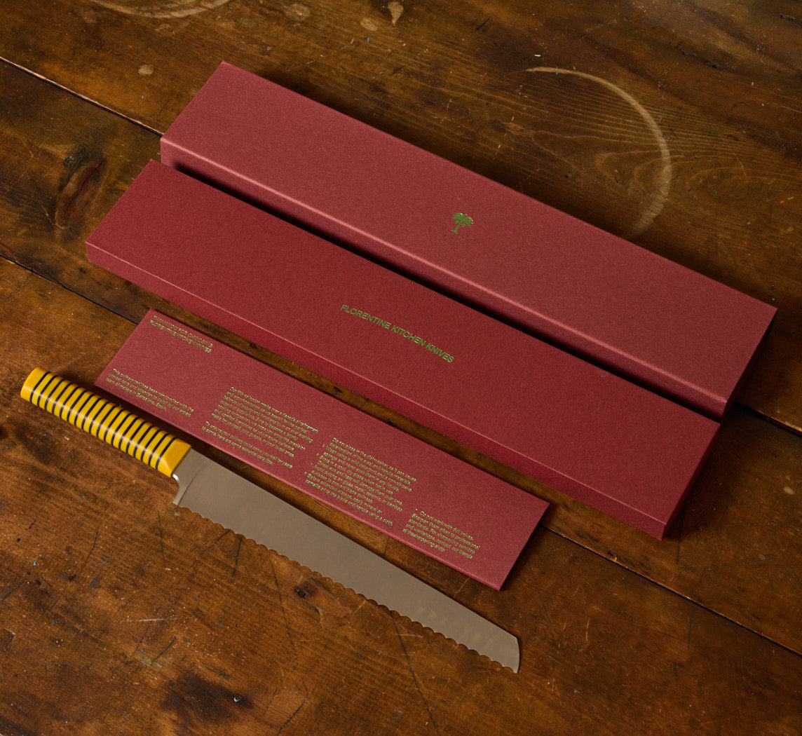 BREAD KNIFE BY FLORENTINE KITCHEN KNIVES