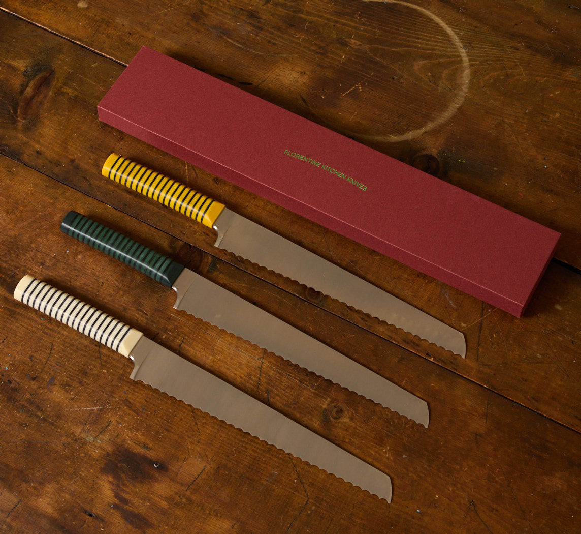 BREAD KNIFE BY FLORENTINE KITCHEN KNIVES