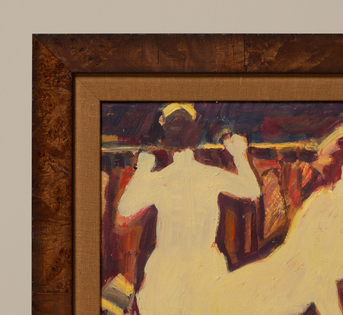 1950S FRENCH EXPRESSIONIST "THE GROOMING OF THE GODDESSES"