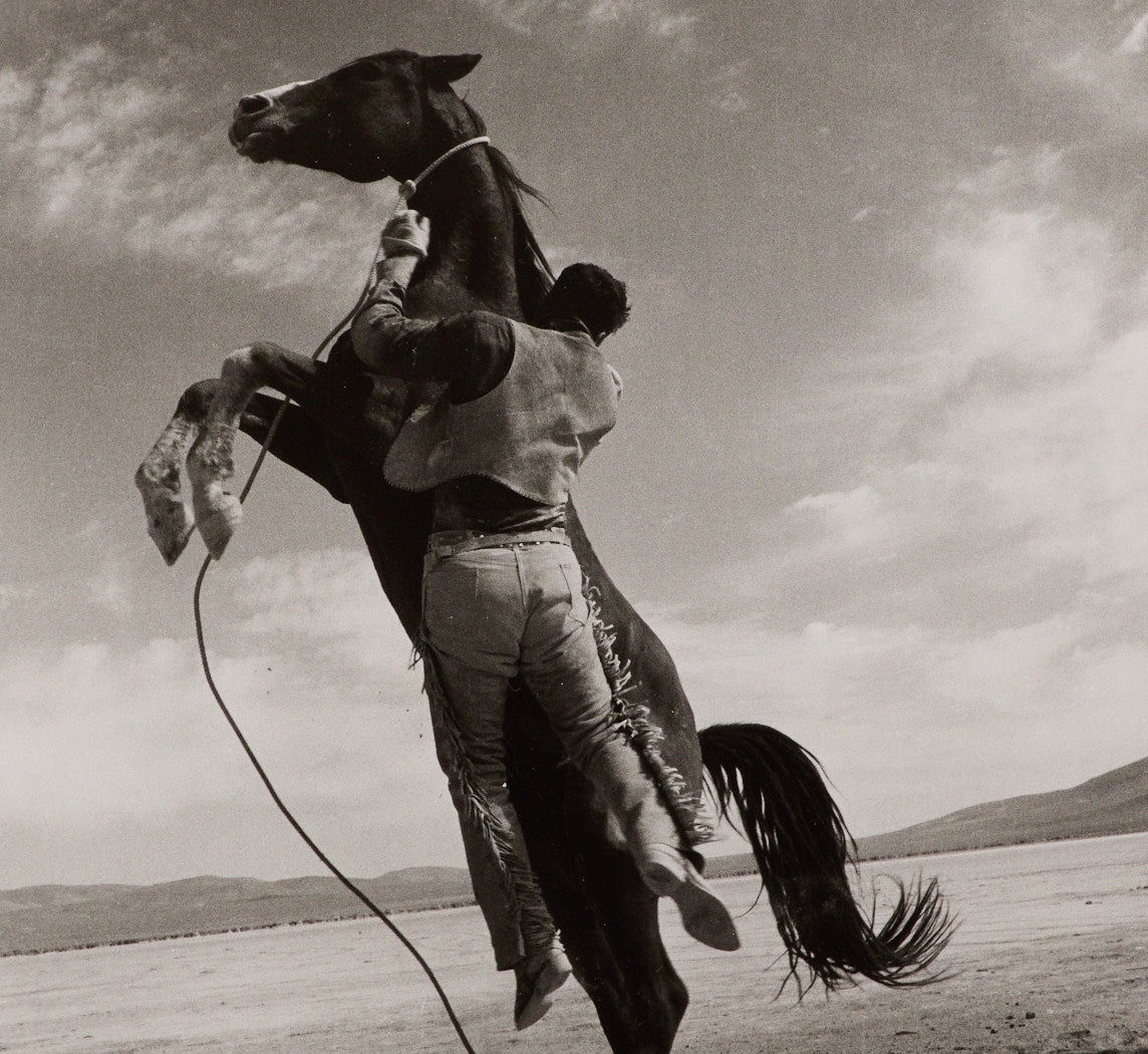 LIMITED EDITION SILVER GELATIN PRINT "THE MISFITS" BY ERNST HAAS (1921-1986)