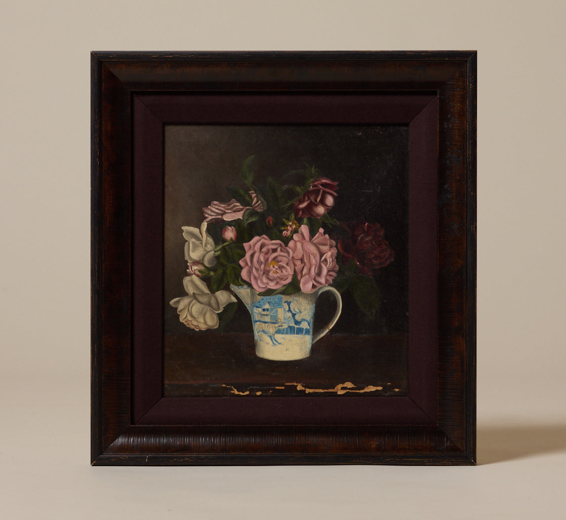 EARLY 20TH CENTURY AMERICAN ROSE STILL LIFE