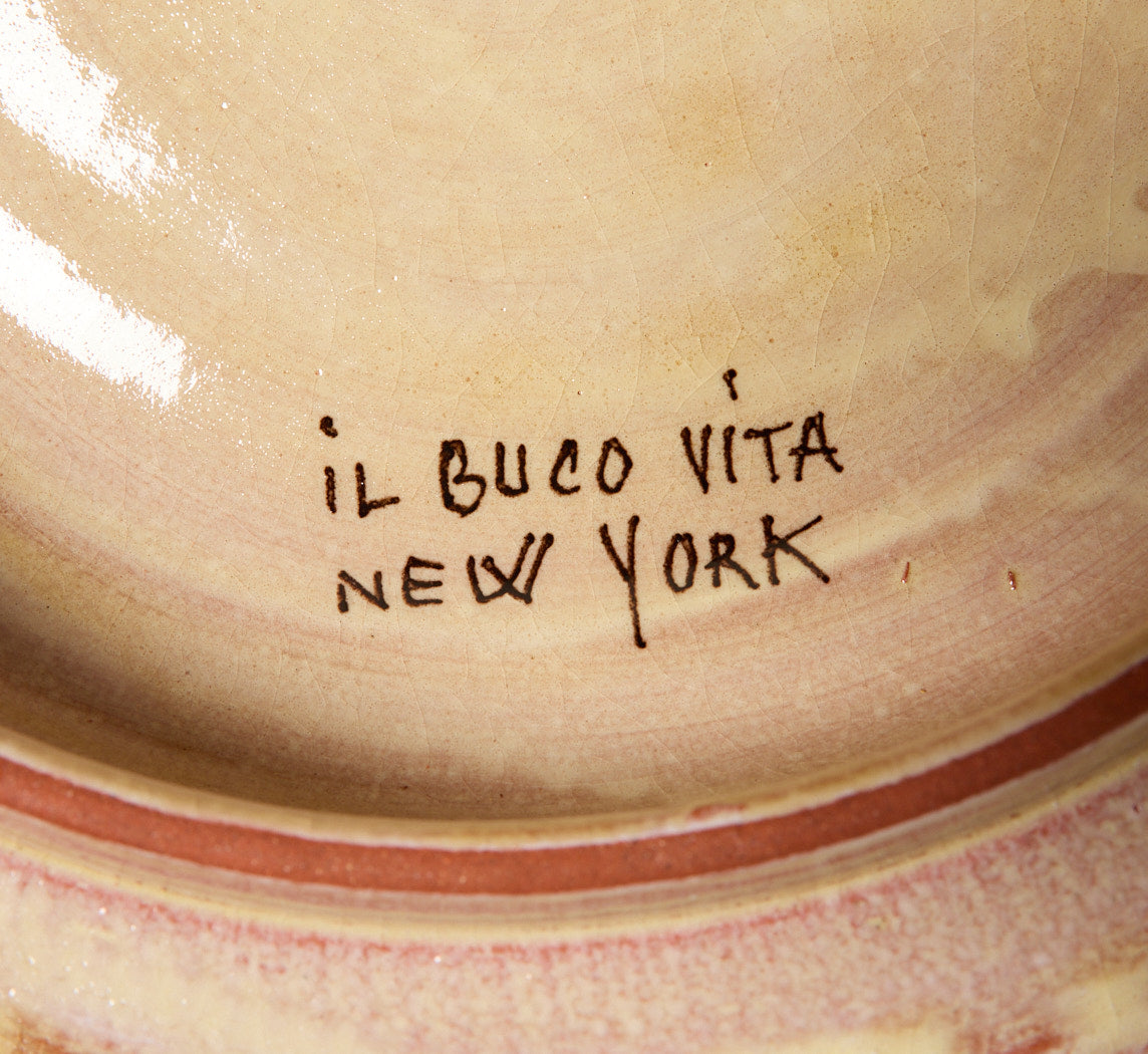 CASSEROLE DISH BY IL BUCO VITA IN ETRUSCA VERDE