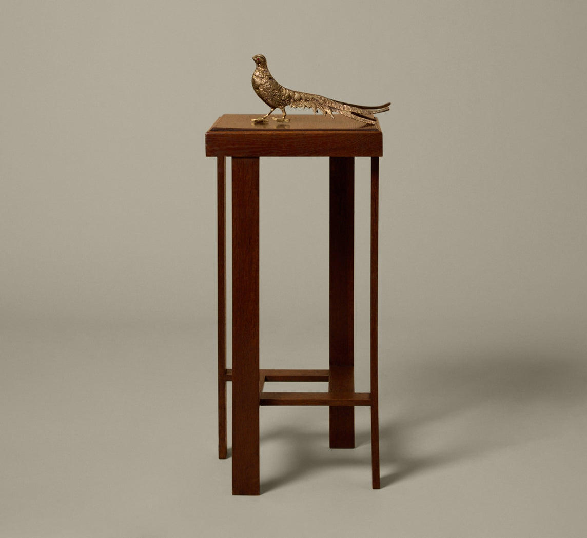 DUTCH MODERNIST OAK SIDE TABLE, C. 1930S