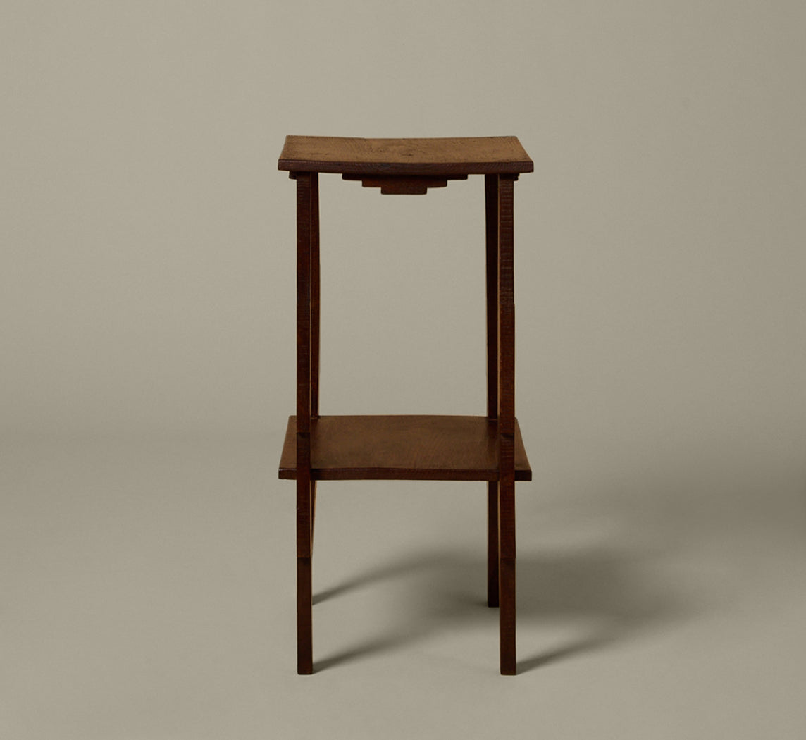 AMSTERDAM SCHOOL OAK SIDE TABLE