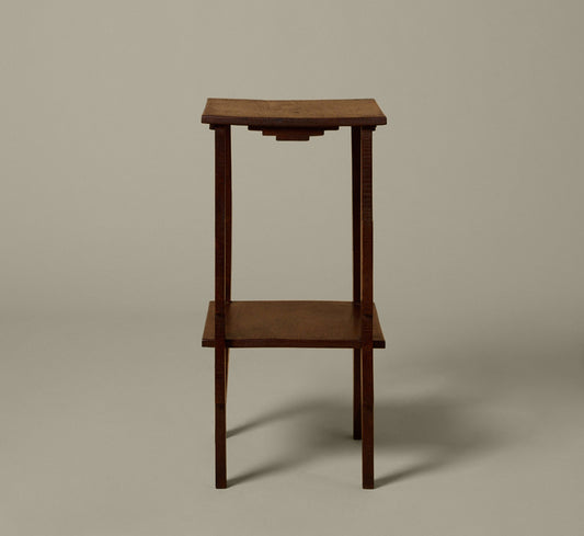 AMSTERDAM SCHOOL OAK SIDE TABLE