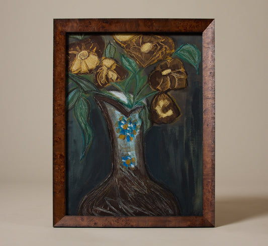 VINTAGE SPANISH FLORAL STILL LIFE