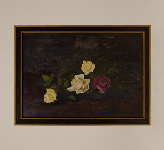 LATE 19TH CENTURY EUROPEAN SCHOOL STILL LIFE WITH ROSES