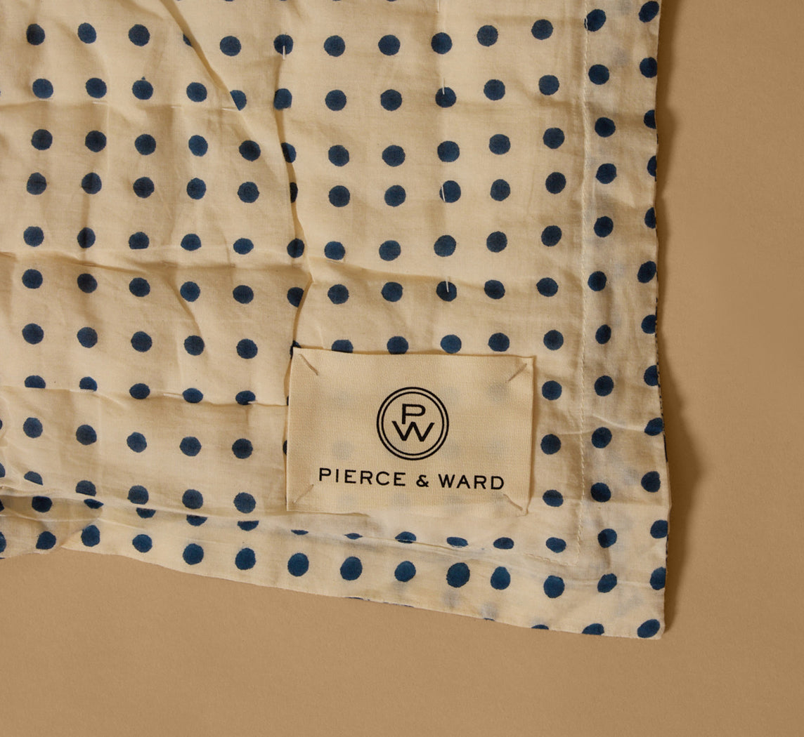 PIERCE & WARD BLUE MOON FLORAL QUILT