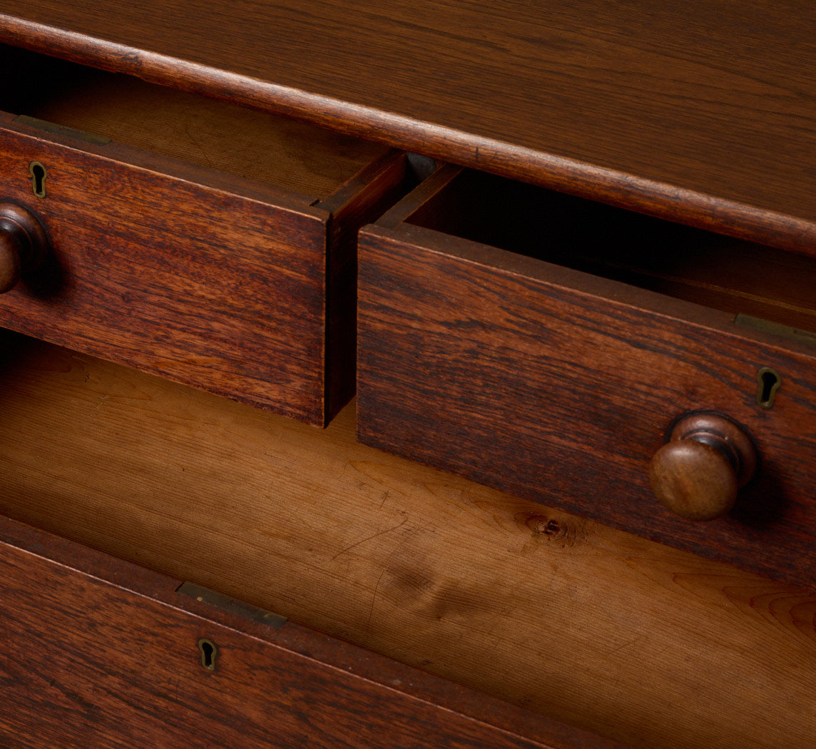 EARLY AMERICAN CHERRY CHEST OF DRAWERS