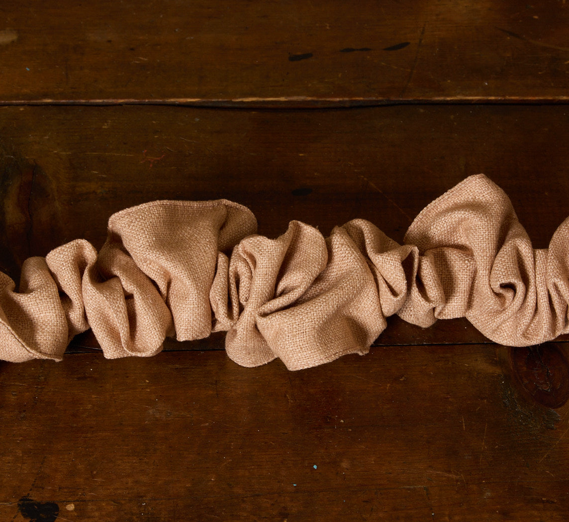 PIERCE & WARD PECAN RAW SILK CORD COVER