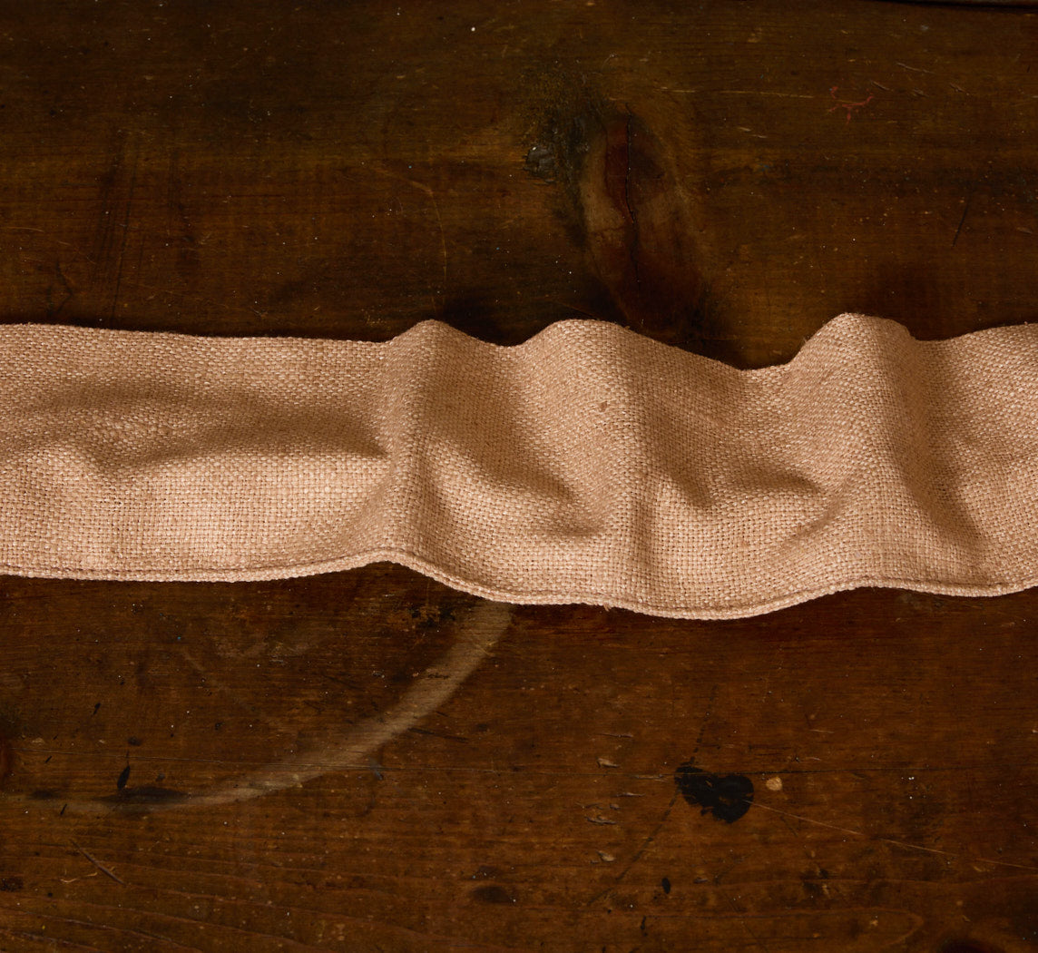 PIERCE & WARD PECAN RAW SILK CORD COVER