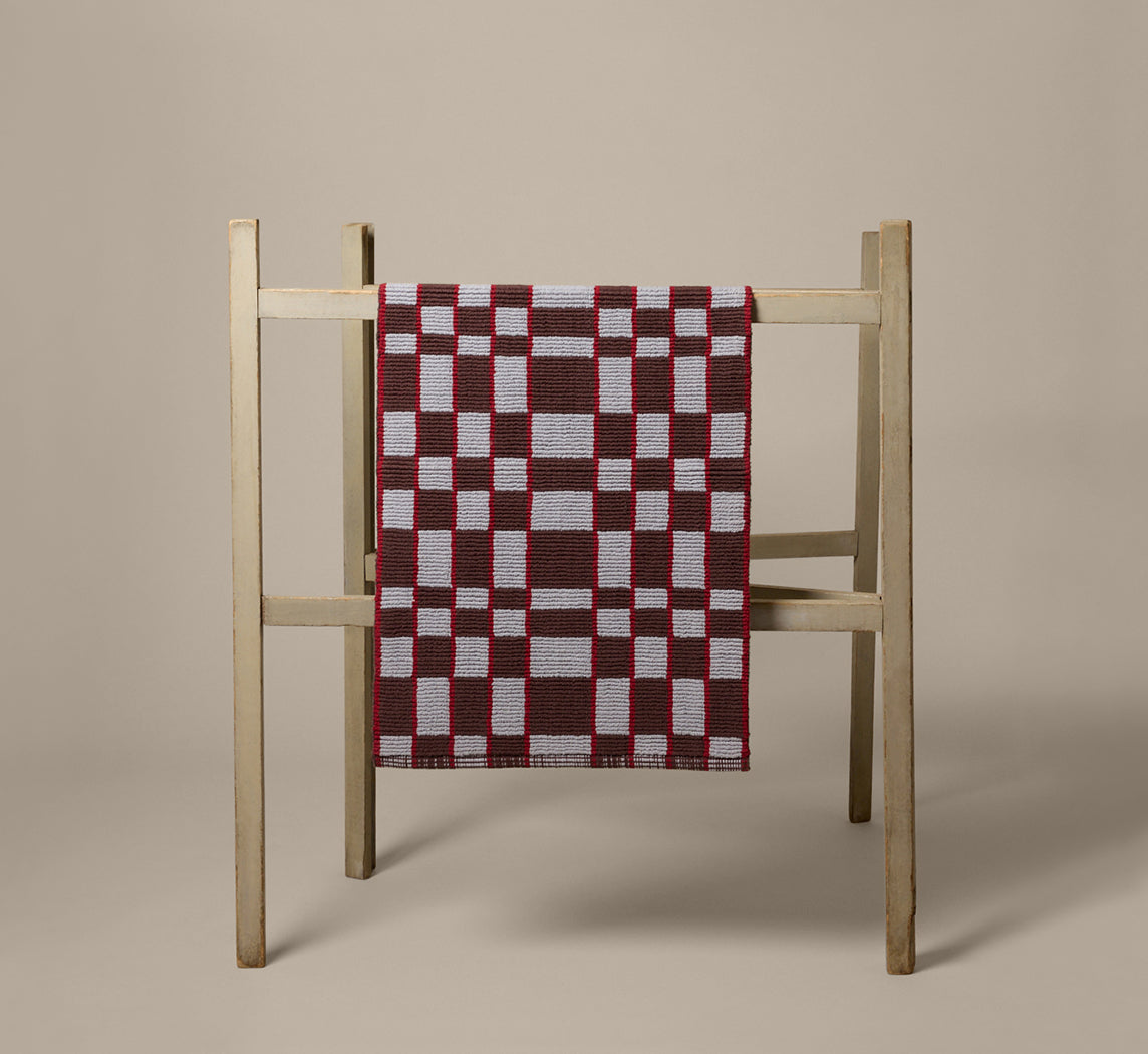 UNA BATH MAT IN CAPRI & CAROB BY MORROW SOFT GOODS