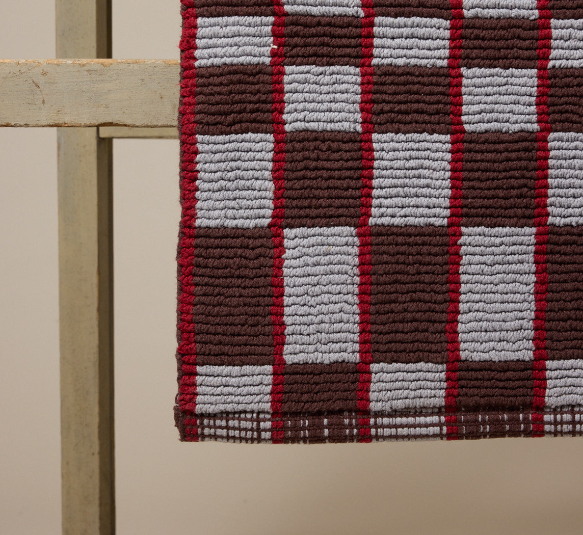 UNA BATH MAT IN CAPRI & CAROB BY MORROW SOFT GOODS