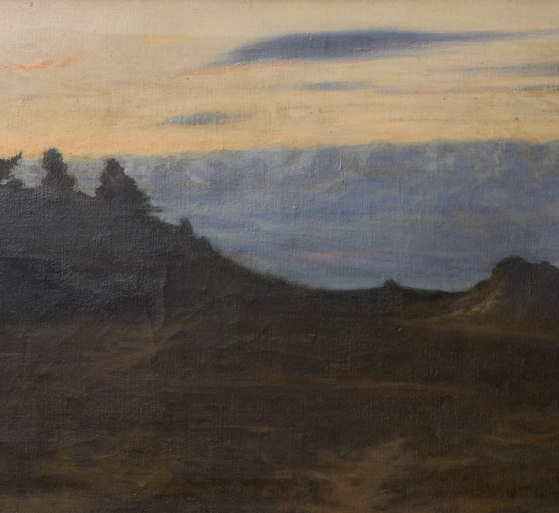 DUTCH SCHOOL TONALIST LANDSCAPE, C. 1900