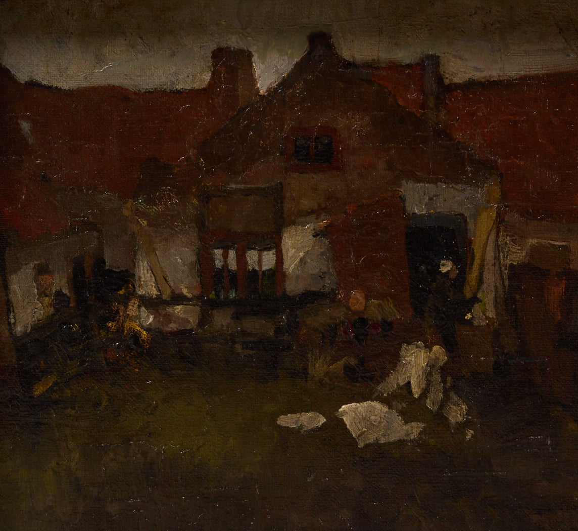 19TH CENTURY DUTCH COTTAGE SCENE