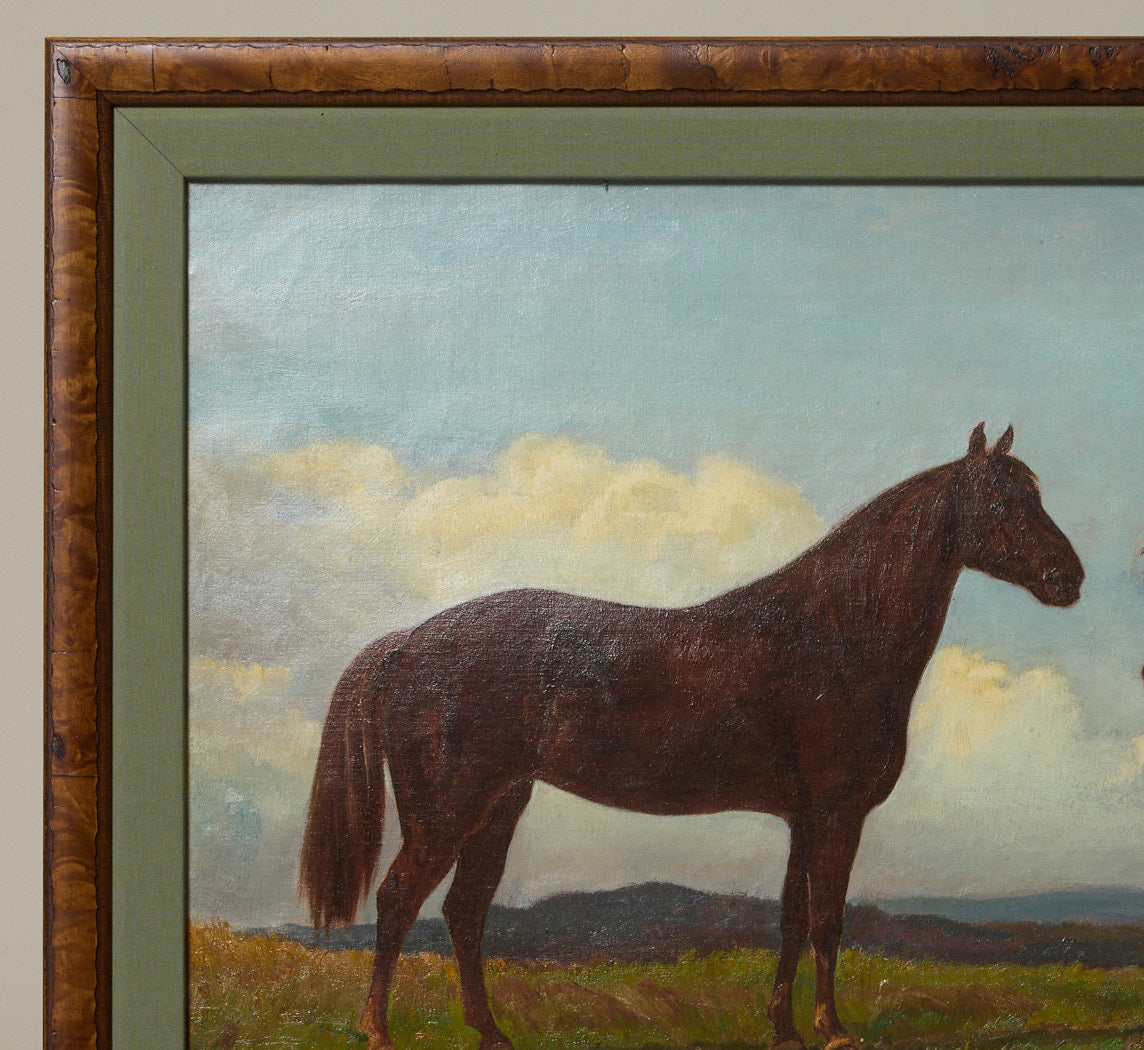 19TH CENTURY AMERICAN COUNTRYSIDE SCENE BY THOMAS HARRIS ROBINSON (1835-1888)