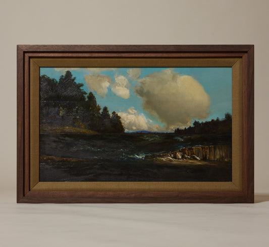 19TH CENTURY AMERICAN RIVER LANDSCAPE