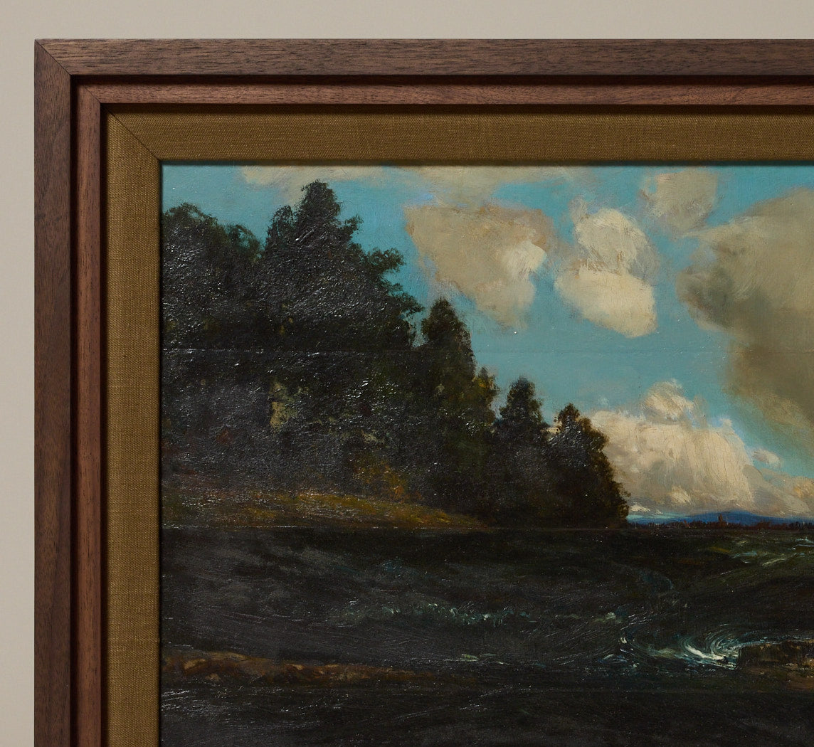 19TH CENTURY AMERICAN RIVER LANDSCAPE