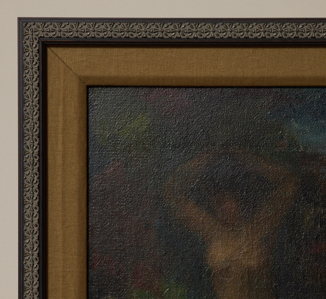 1940S IMPRESSIONIST "SEATED NUDE LADY" BY TOON KEDLER (1894-1973), SIGNED