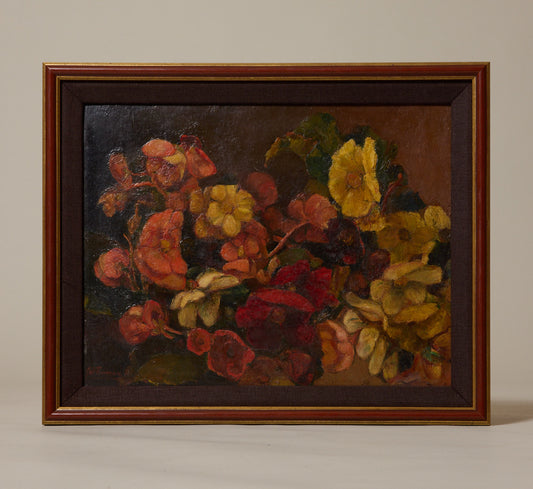 EARLY 20TH CENTURY DUTCH FLORAL STILL LIFE BY JOHANNA PIENEMAN (1889-1986)