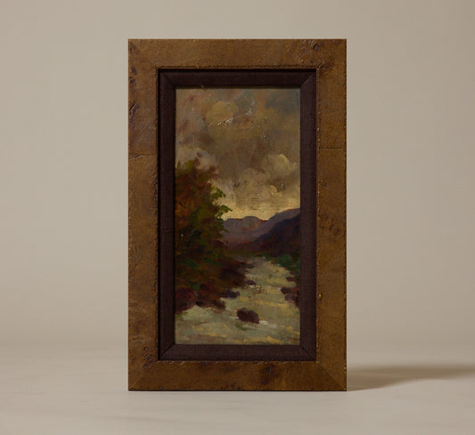 EARLY 20TH CENTURY ROMAN COUNTRYSIDE LANDSCAPE BY FILIBERTO PETITI (1845 - 1924)