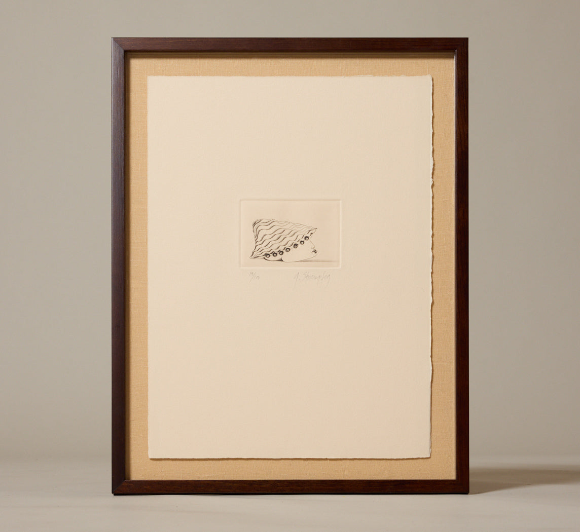 GEORGE STUEMPFIG SURREAL ETCHING XII