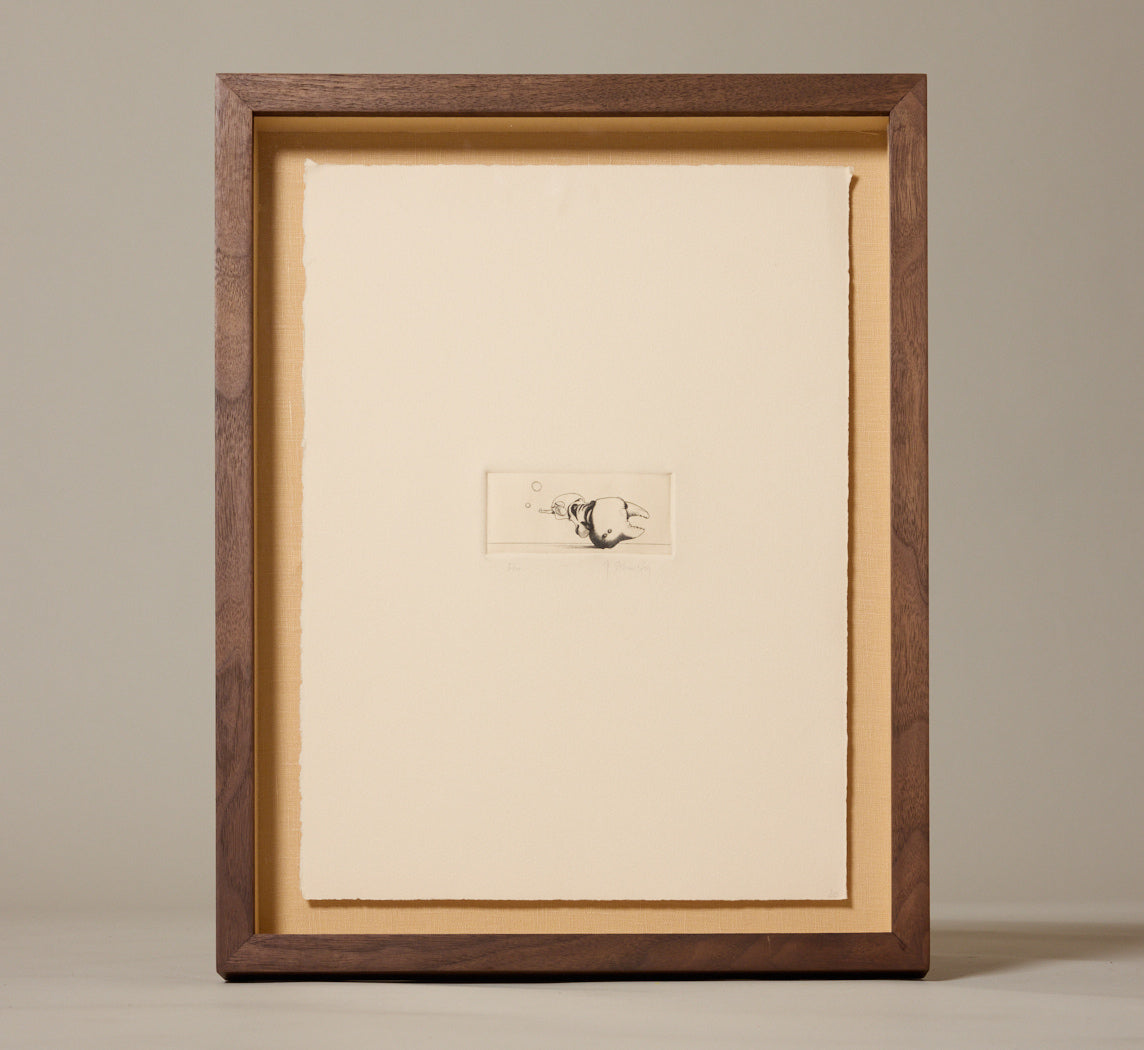 GEORGE STUEMPFIG SURREAL ETCHING X