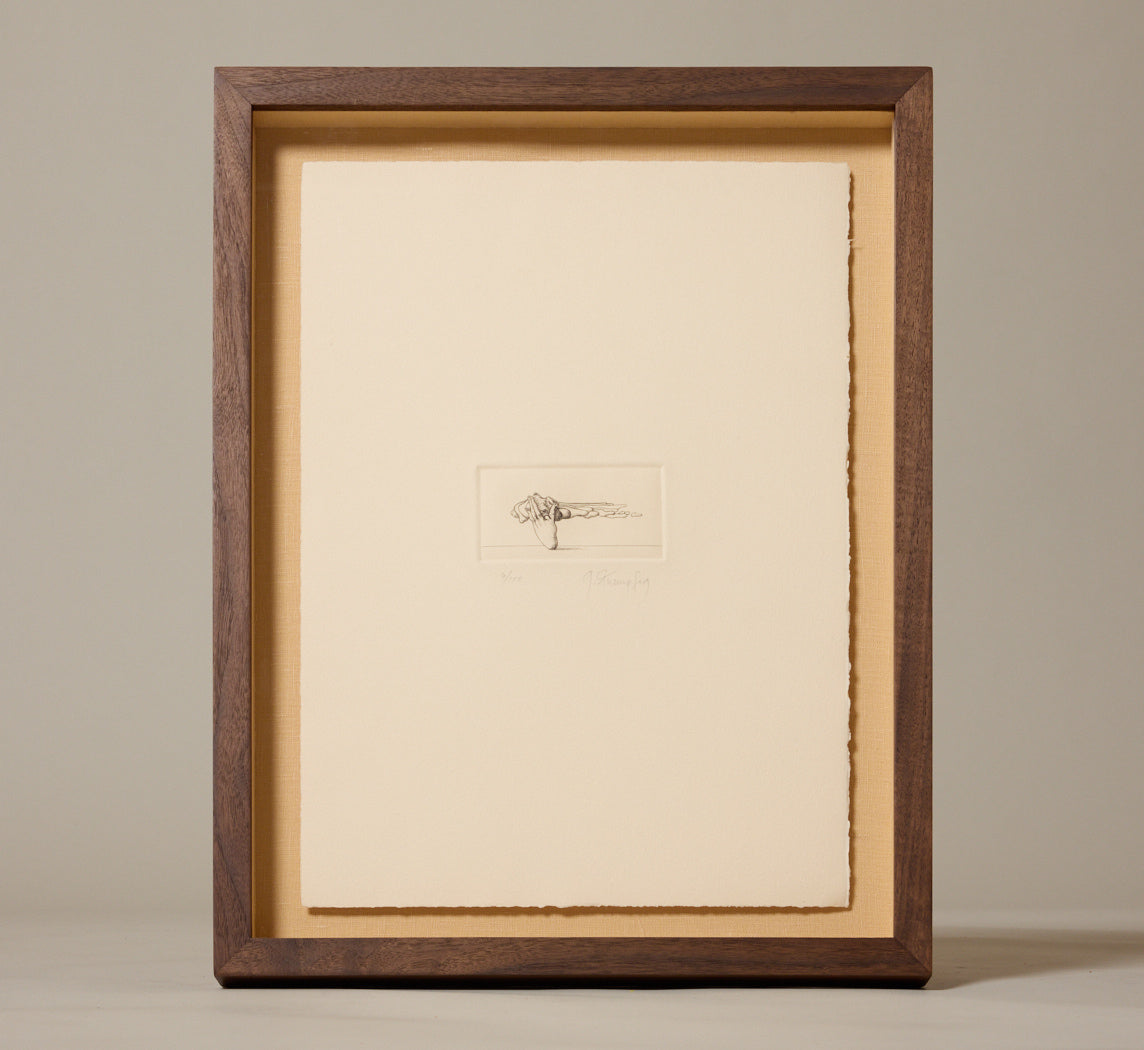 GEORGE STUEMPFIG SURREAL ETCHING XI