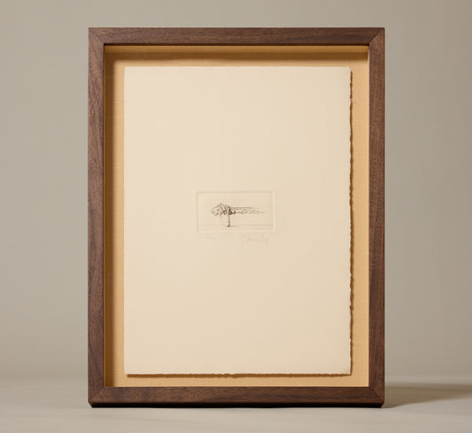 GEORGE STUEMPFIG SURREAL ETCHING XI