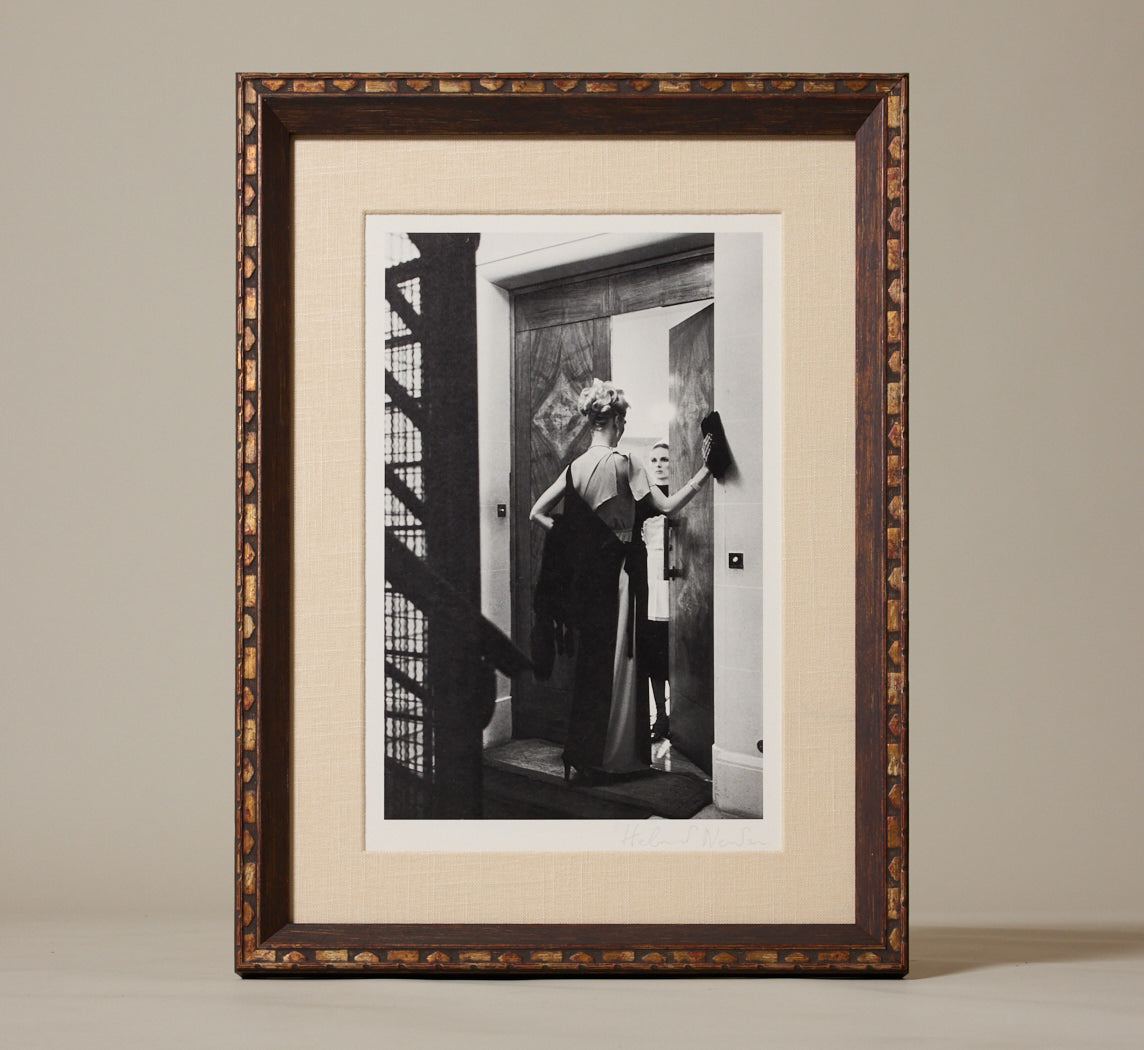 1975 HELMUT NEWTON PHOTOLITHOGRAPHY, SIGNED II