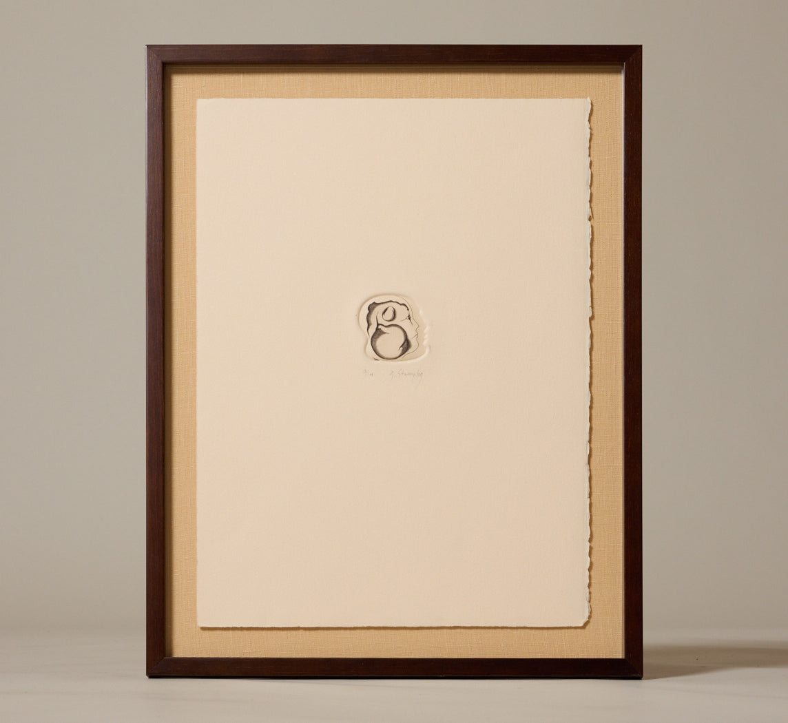 GEORGE STUEMPFIG SURREAL ETCHING I