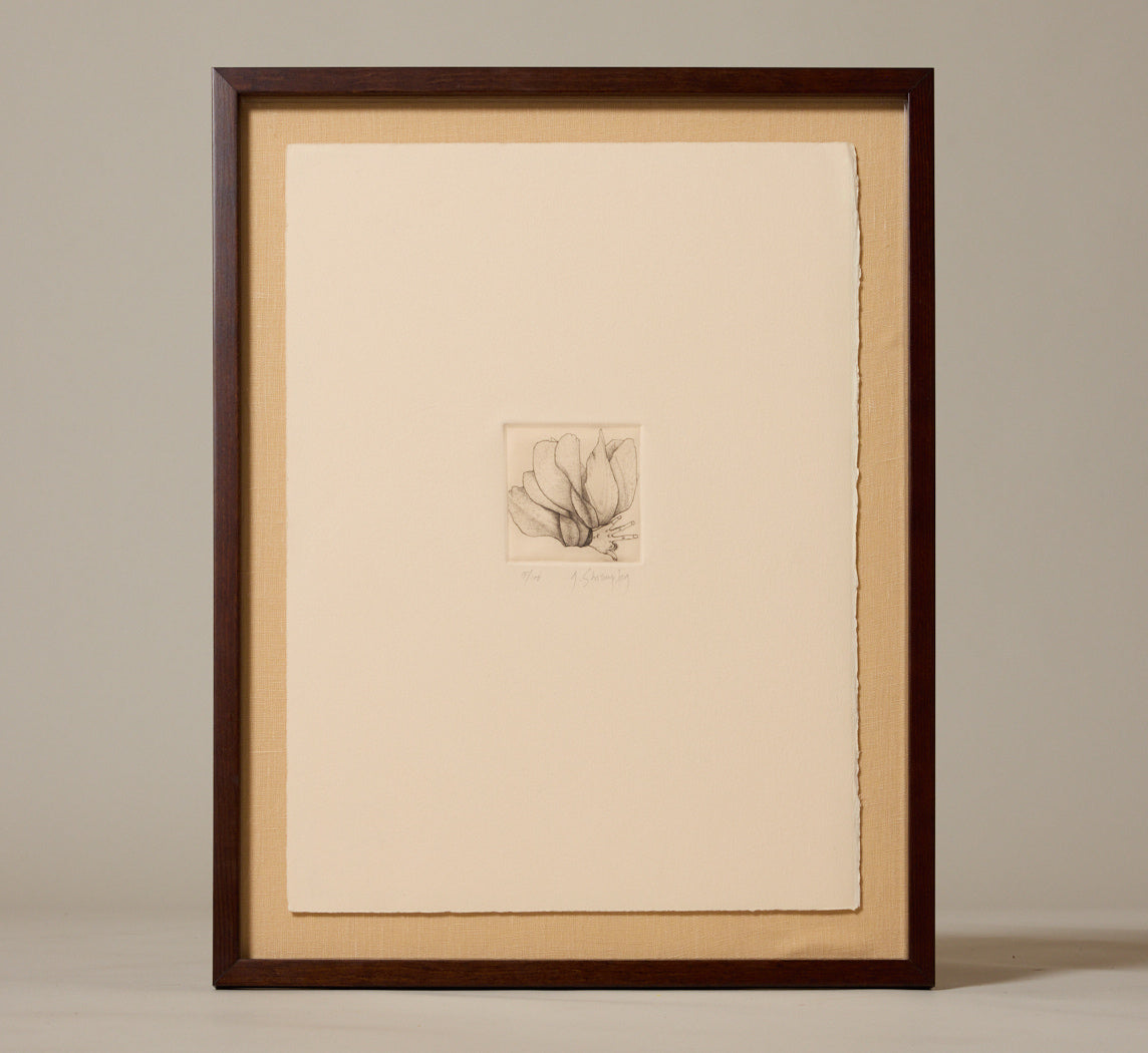 GEORGE STUEMPFIG SURREAL ETCHING IX