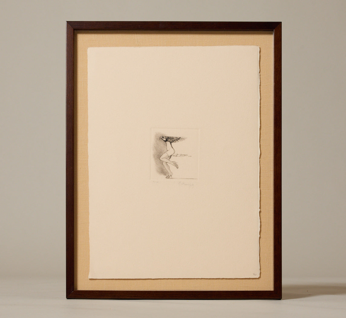 GEORGE STUEMPFIG SURREAL ETCHING VII