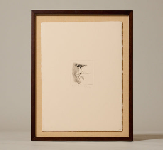 GEORGE STUEMPFIG SURREAL ETCHING VII