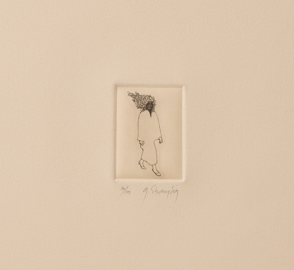 GEORGE STUEMPFIG SURREAL ETCHING III