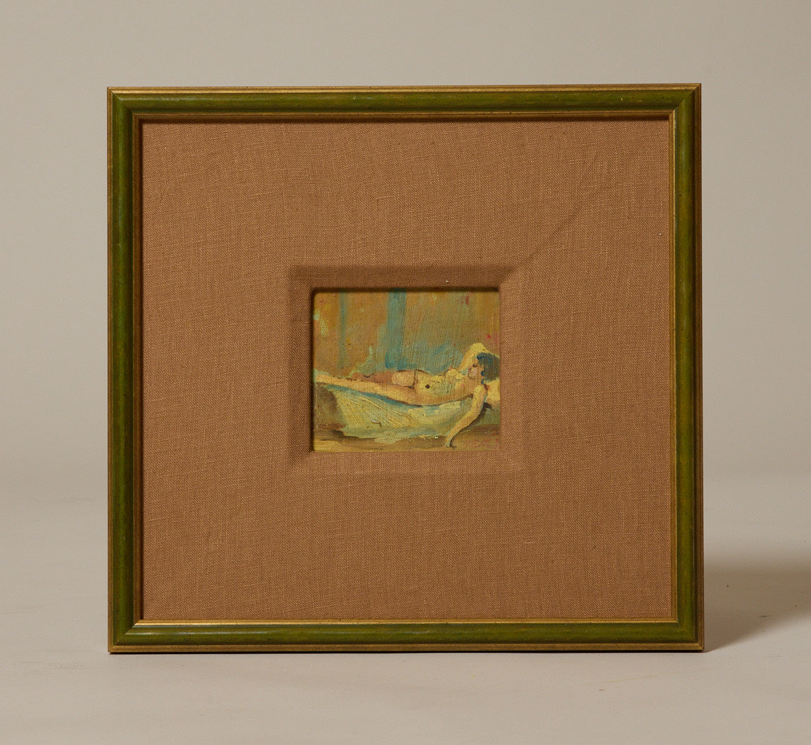 EARLY 20TH CENTURY FRENCH SCHOOL IMPRESSIONIST FEMALE NUDE STUDY III