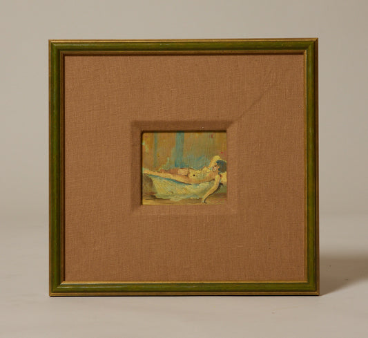 EARLY 20TH CENTURY FRENCH SCHOOL IMPRESSIONIST FEMALE NUDE STUDY III