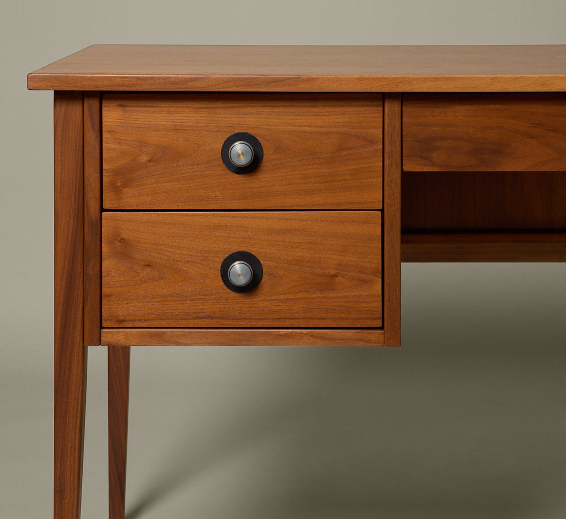 1960S FOUNDERS WALNUT DESK