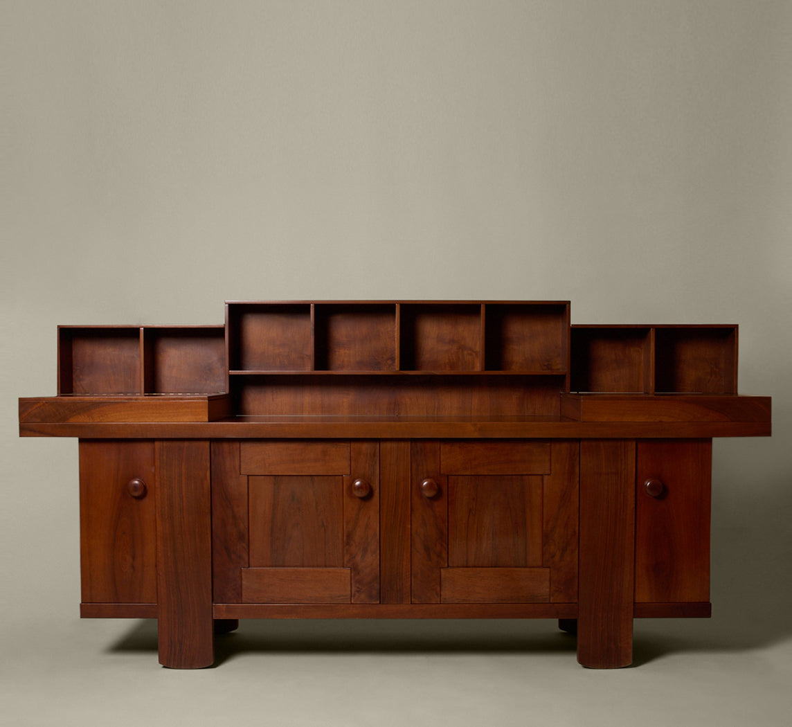 SIDEBOARD PRANZO BY SILVIO COPPOLA FOR BERNINI IN WALNUT