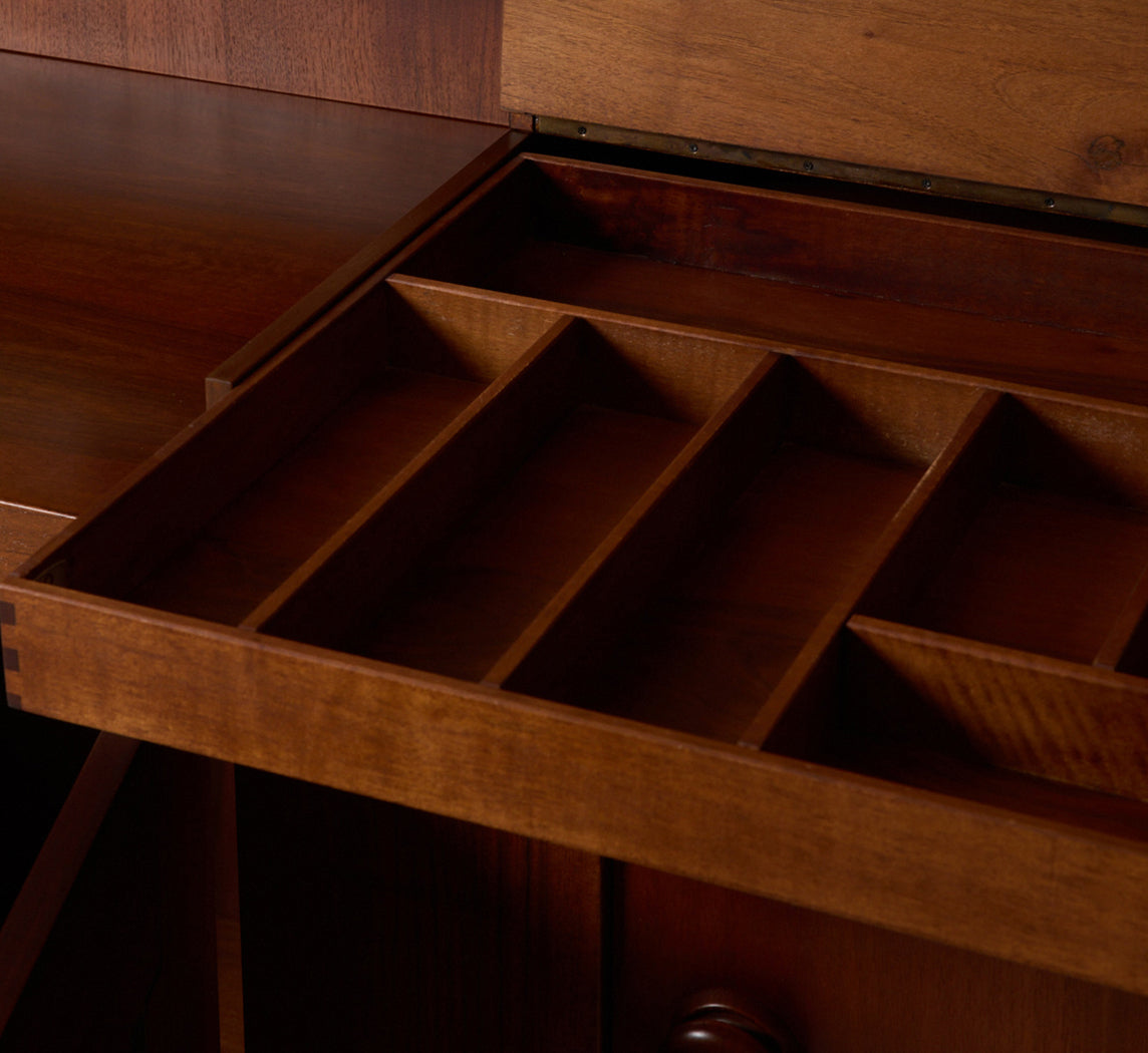 SIDEBOARD PRANZO BY SILVIO COPPOLA FOR BERNINI IN WALNUT
