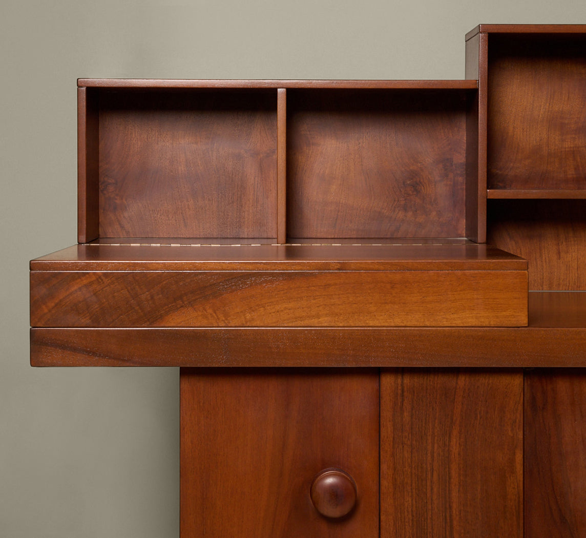 SIDEBOARD PRANZO BY SILVIO COPPOLA FOR BERNINI IN WALNUT