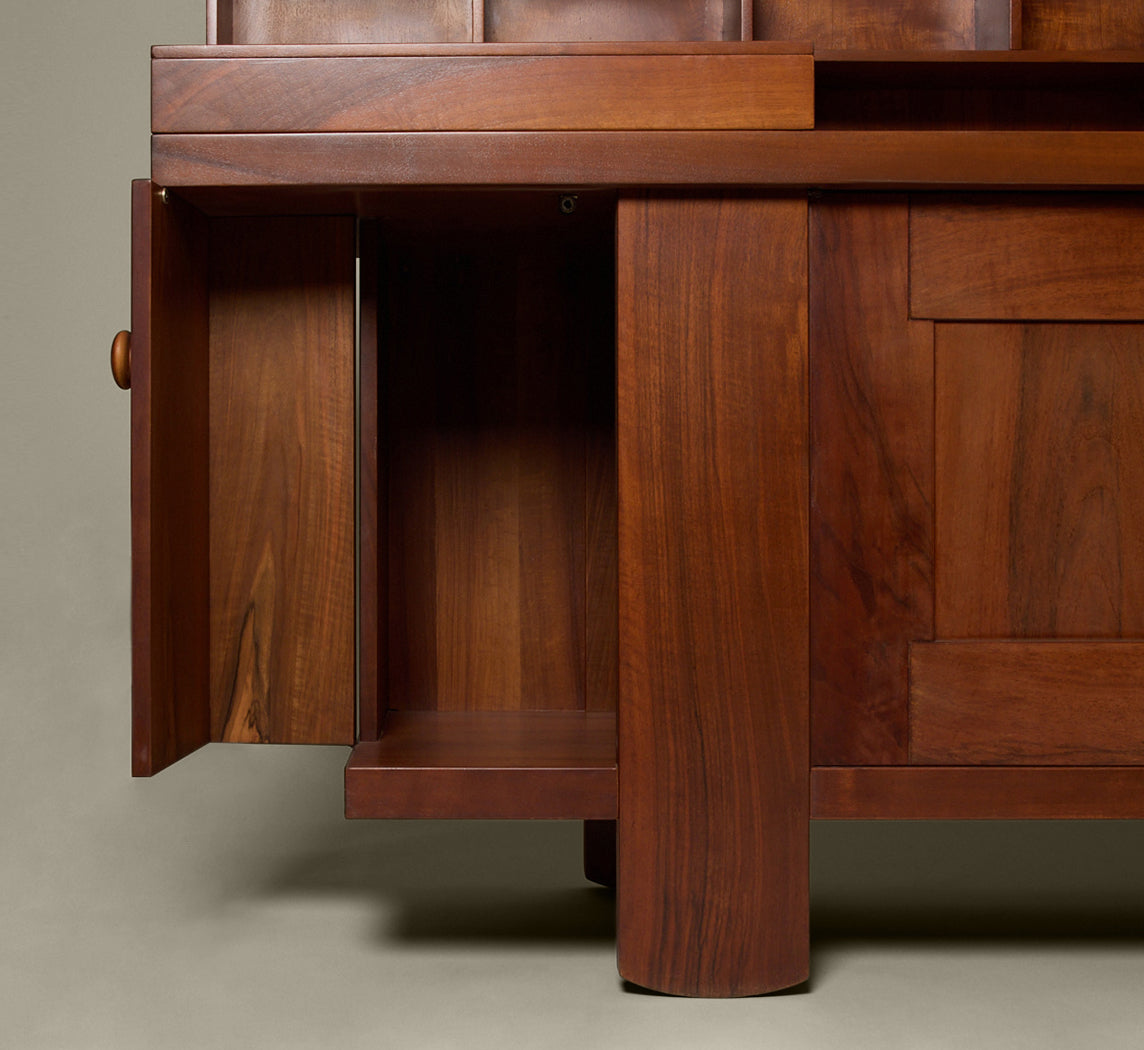 SIDEBOARD PRANZO BY SILVIO COPPOLA FOR BERNINI IN WALNUT