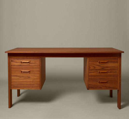 1960S DANISH MODERN TEAK DESK