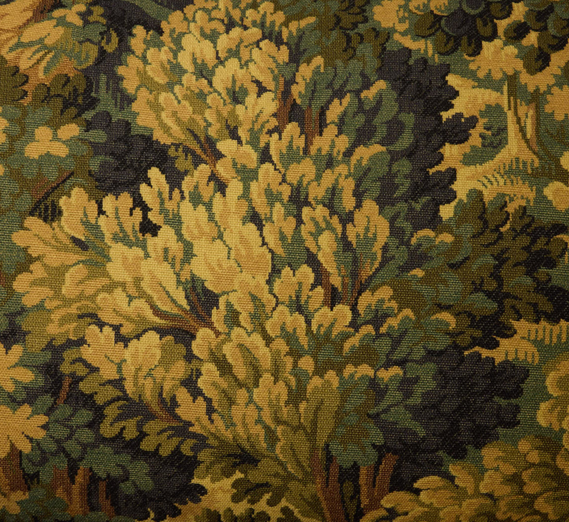 PIERCE & WARD SATURDAY SOFA IN OVER-DYED TAPESTRY