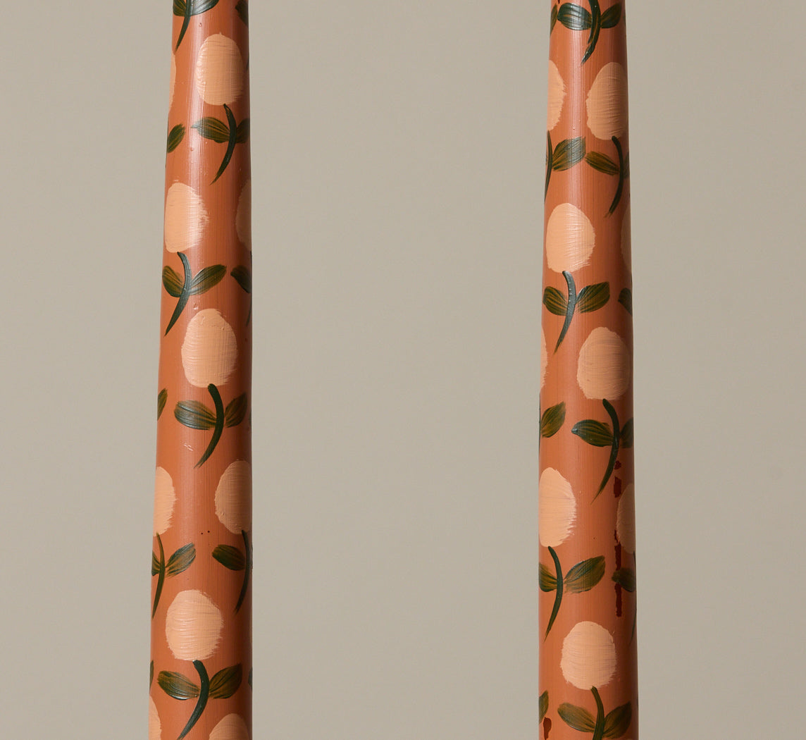 MYSTIC BY ESME TAPERED CANDLE IN RUST