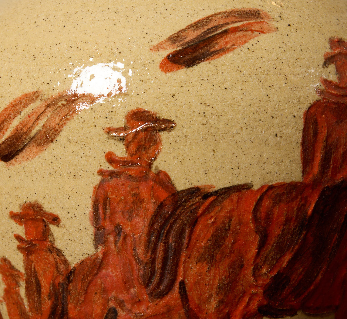 SPAGHETTI WESTERN VASE BY DANNY D'S MUDSHOP