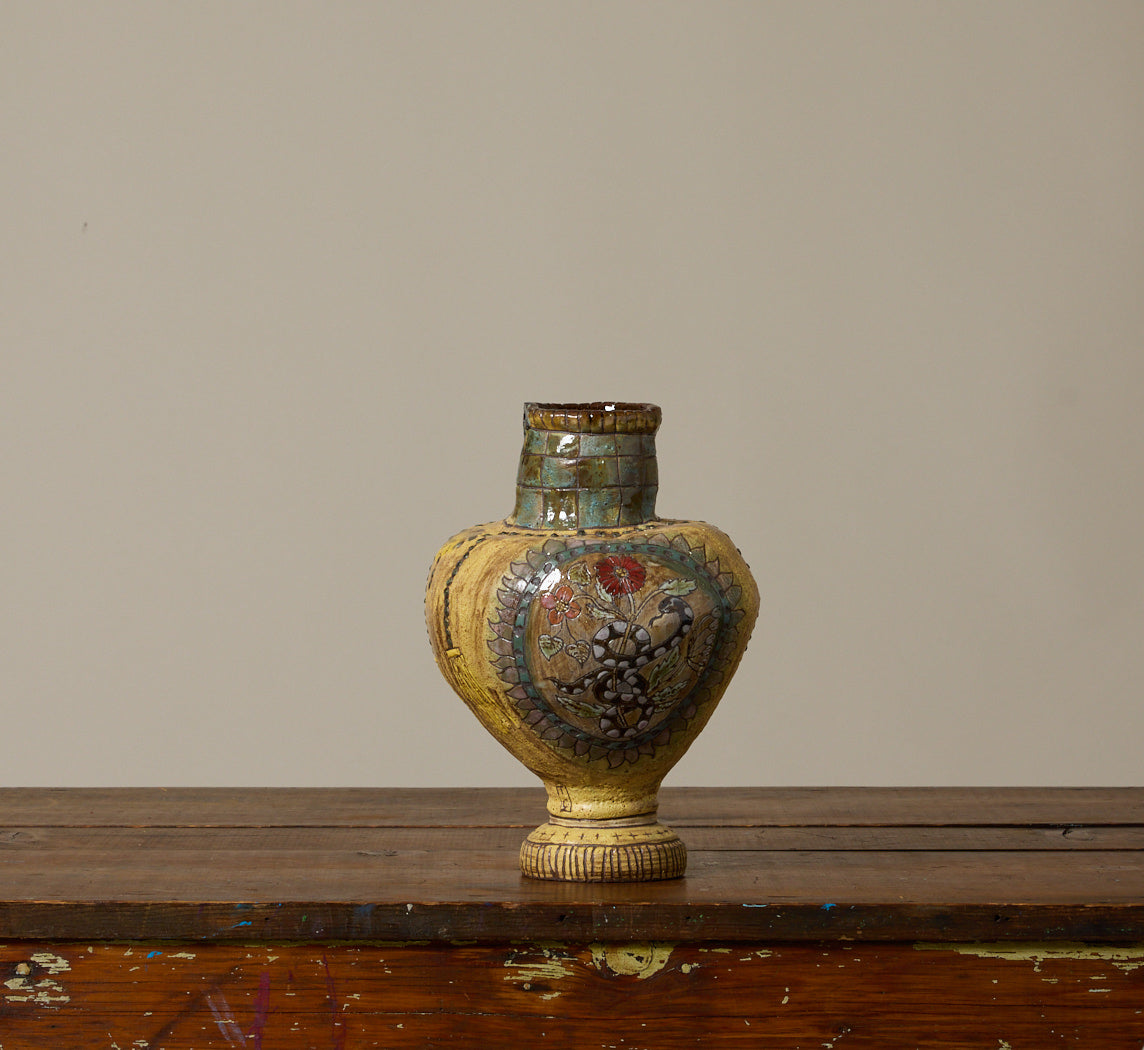 MYSTICAL CHECKER VESSEL BY TINA CHARAD